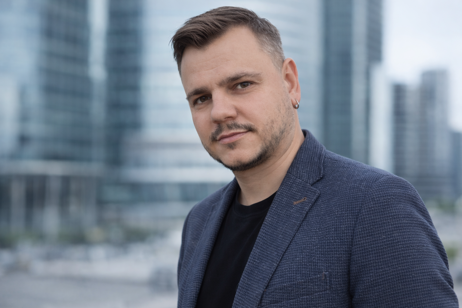 Portrait of Maksym Skorchenko